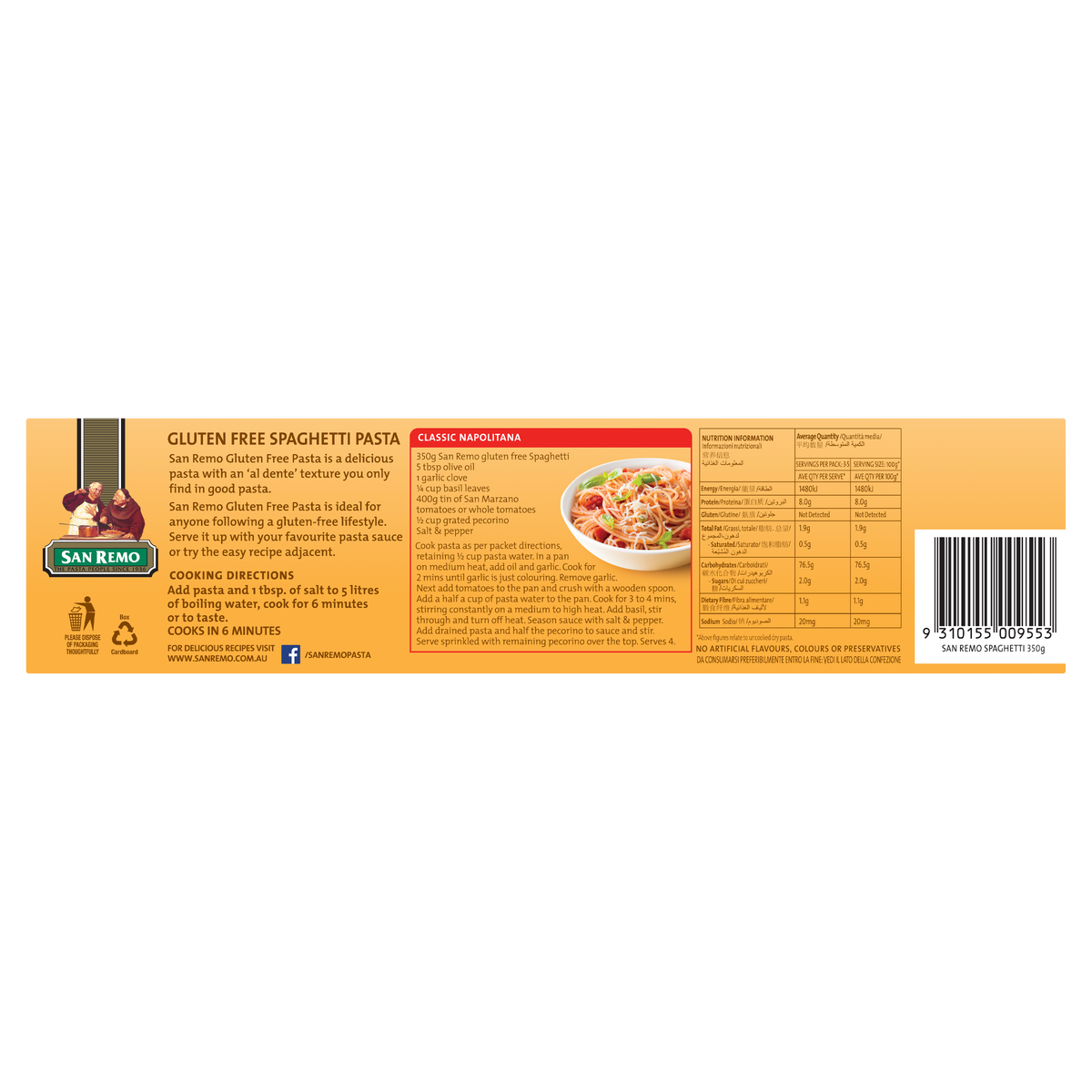 Gluten Free Spaghetti