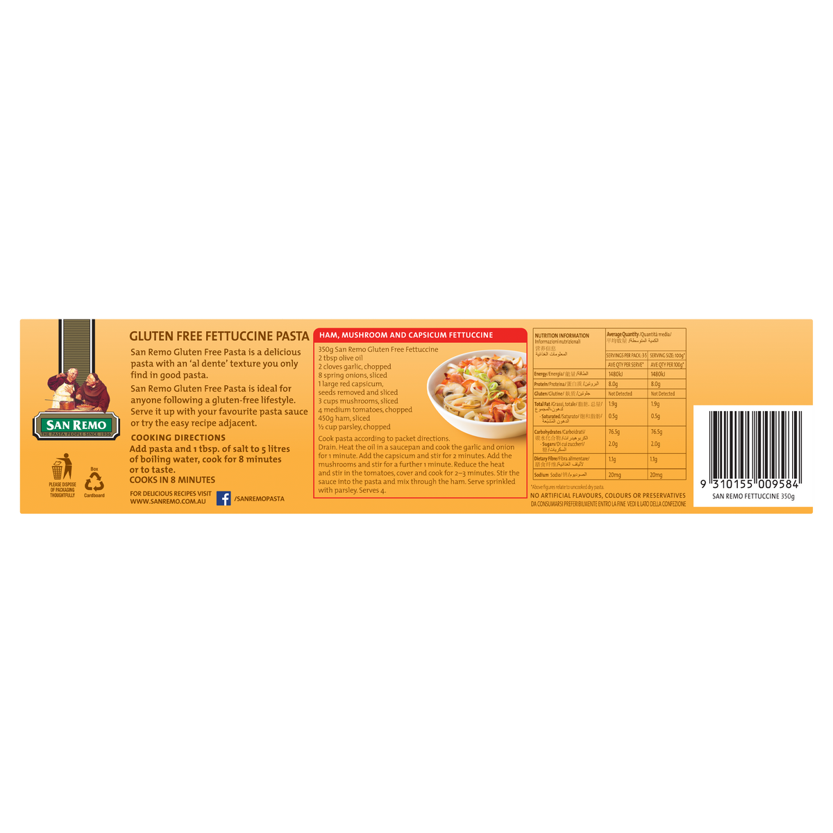 Gluten Free Fettuccine