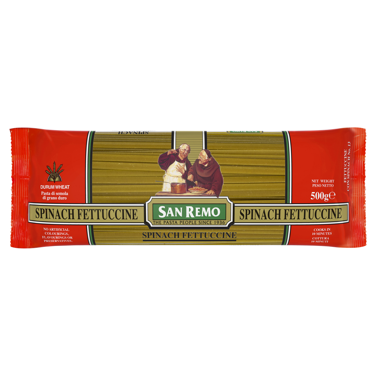 Spinach Fettuccine