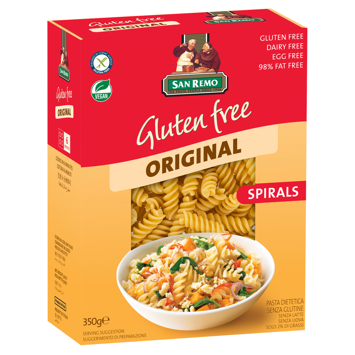 Gluten Free Spirals