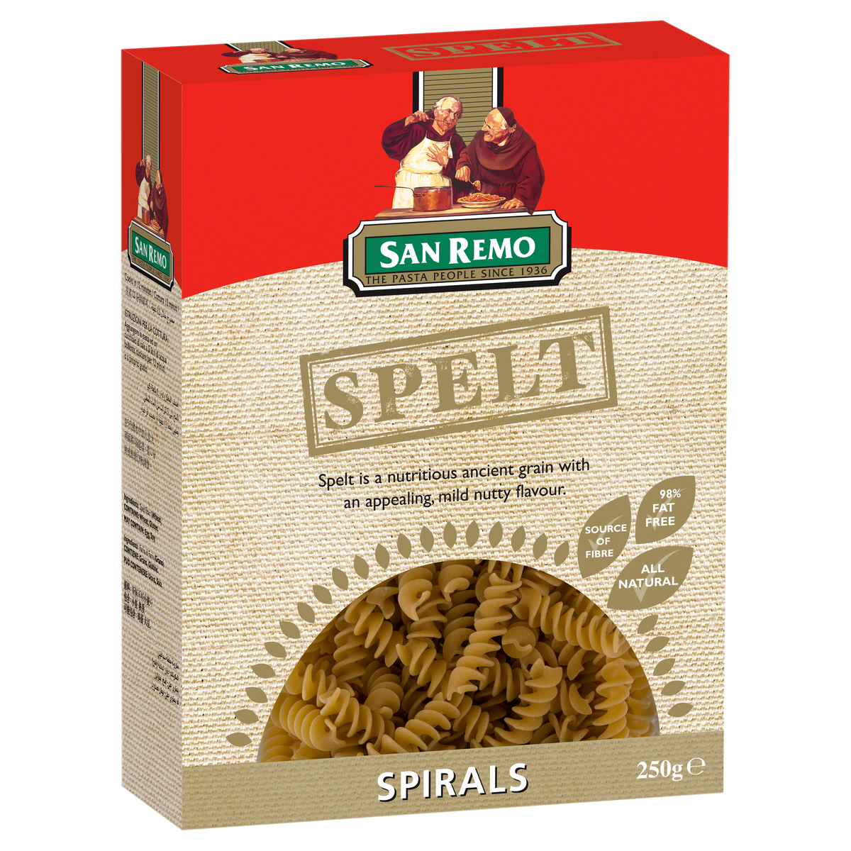 Spelt Spirals