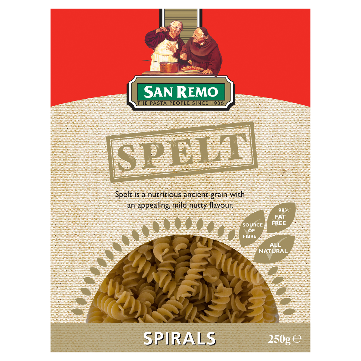 Spelt Spirals